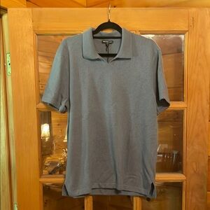 James Perse Stone Polo Shirt Classic Style 100% Cashmere